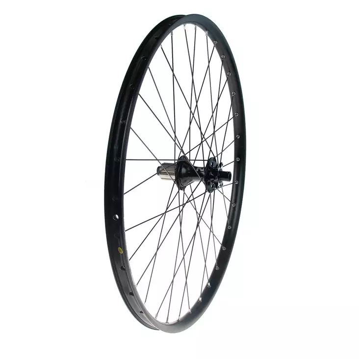 Bakhjul 27,5", 25-584 Disc, Boost 148x12, 8/9/10/11, Alex DP25, 2-pottnad, tube - Fälgar bak med skivbromsnav - 59103 - 2