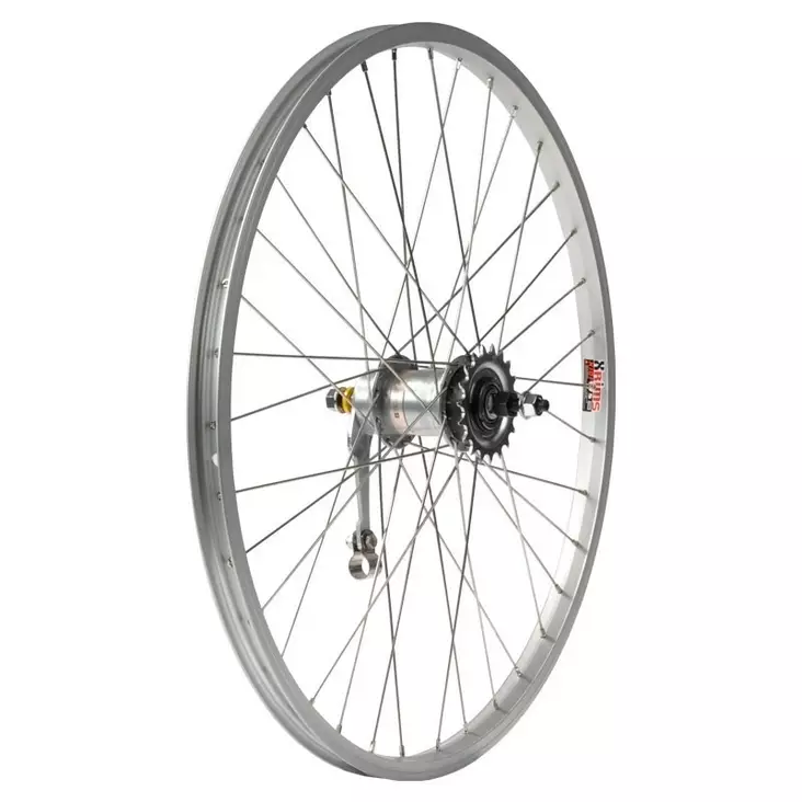 Bakhjul 28" 18-622 Shimano Nexus 3-vxl, Alex Ace 17, dubbelbottnad - Fälgar bak 3 v - 59053 - 2