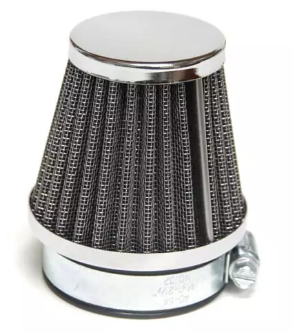 Tec-X Luftfilter, Anslutning Ø 46mm, (Ø 67mm x l. 65mm) - Luftfilter - 302-0813 - 1