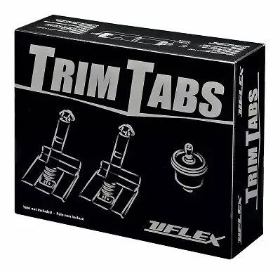 Uflex Trimplanssats MTC 12-CH, Svart (Kort modell 273mm) - Trimningsserier - 114-2-43043 - 1