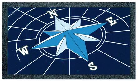 Tröskelmatta 40x68 Wind - Reservdelar och tillbehör - M23-909-04 - 1