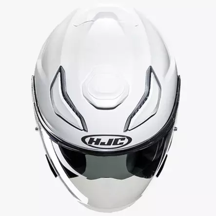 HJC Hjälm F31 Pärlvit - MC öppningsbara och öppna hjälmar - 630-24134 - 2