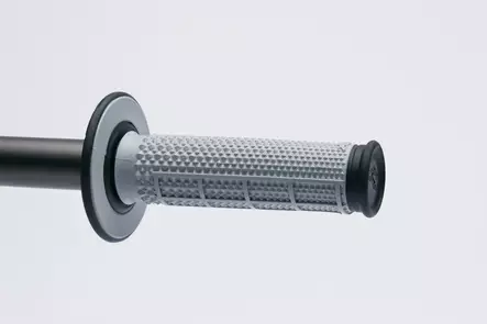 Renthal Grips Duallayer Half Waffle/TapeRöd Svart - MC Handtags - 455-G154 - 1