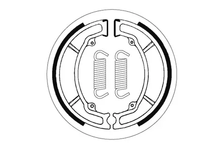 SBS Bromssko 2034 - MC Bromsskor - 23-2034 - 1