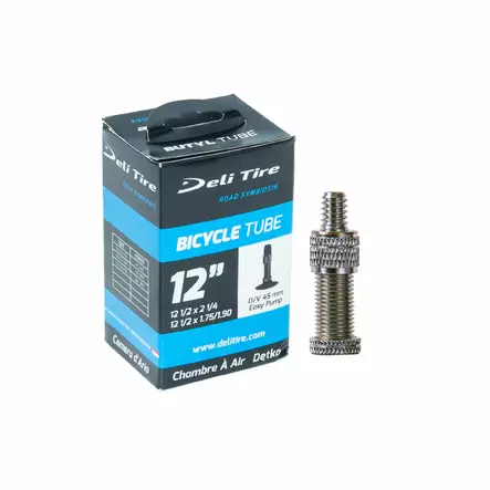 Slang DELI 12", 47/62-203, Blixtventil 45mm - Slangar - D-000114 - 1