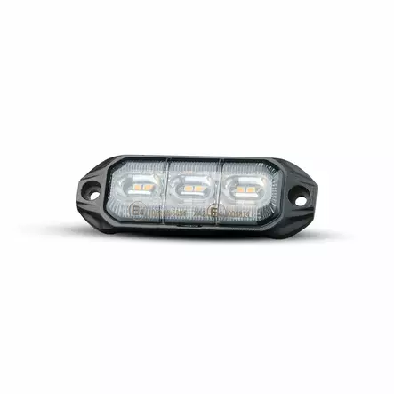 Monsterlux Alerta 3 LED-ytvarningsljus gul - MC Lampor och arbetsljus - 109-3555-301004 - 1