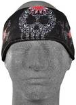 Zan Headgear headband Filagree Skull - Hjälmhuvor och balaclavas - HB674 - 1