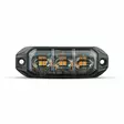 Monsterlux Alerta 3 LED-ytvarningsljus gul - MC Lampor och arbetsljus - 109-3555-301004 - 3
