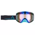 AMOQ Vision Vent+ Magnetic Goggles Black-Turqoise - Blue Mirror - Skoterglasögon - 645-23130324 - 1