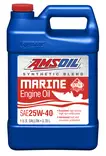 Amsoil 25W-40 Synthetic-Blend Marine Engine Oil 3,78L - Marin oljor - 55-652-004 - 1