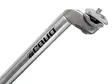 Sadelstolpe CAVO 30,4x400mm, silver, alu, inkl.klamma - Sadelstolpar - 42-6304 - 1