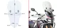 Givi Vindruta sliding airflow, klar 63,5 x 35 cm, Honda CRF1000L Africa Twin (2016-2019) - MC Vindrutor - 323-AF1144 - 2