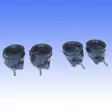 Tourmax Insugningsgummi Sats 4 st. Yamaha - MC Andra motordelar - 37-2485-94 - 1