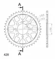 Supersprox / JT Rear sprocket 802.34 - Motocross bakdrev - 27-2-802-34 - 1