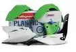 Polisport plastic kit KX250F 13-15 black - Motocross plastsats - 178-90544 - 1