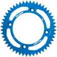 Supersprox Rear Sprocket Alu RAL-898:51 Blue - MC Bakdrev - 27-3-898-51-4 - 1