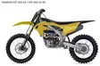 UFO Plastic kit 6-parts YZ250F 24-.. YZ450F 23-.. Gold/Black - Motocross plastsats - 650-K326-024 - 1