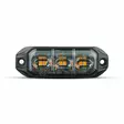 Monsterlux Alerta 3 LED-ytvarningsljus gul - MC Lampor och arbetsljus - 109-3555-301004 - 2