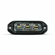 Monsterlux Alerta 3 LED-ytvarningsljus gul - MC Lampor och arbetsljus - 109-3555-301004 - 0