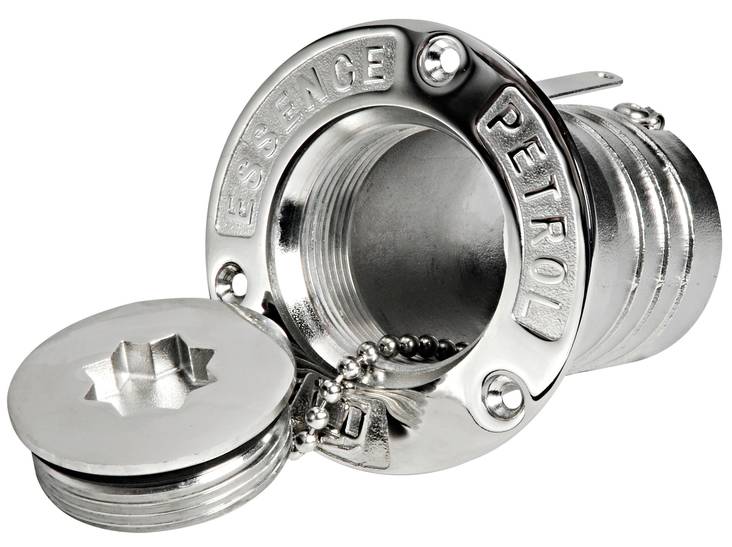 Osculati däcksförskruvning SS FUEL 50mm - Däcksbeslag och tillbehör - M20-461-04 - 1