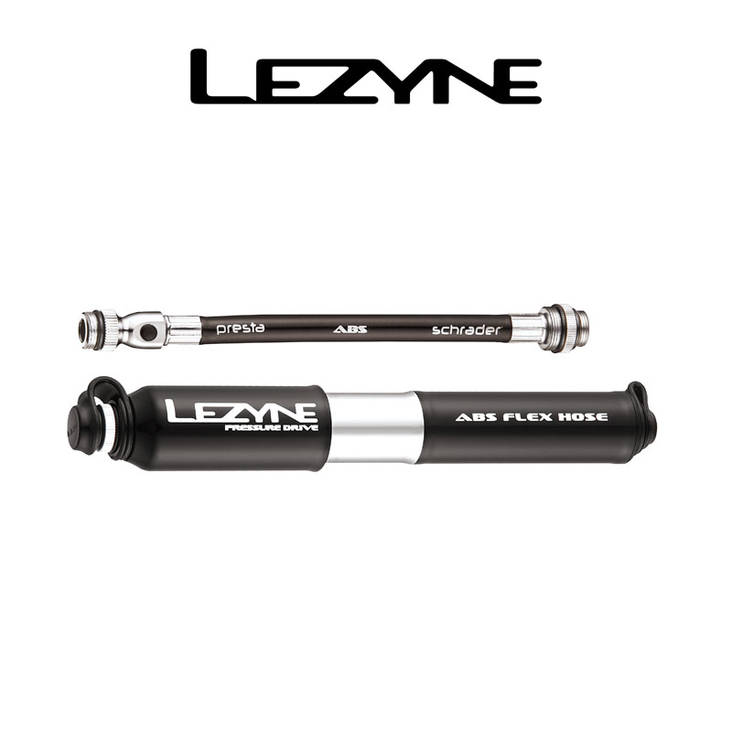 Handpump LEZYNE, Preassure Drive HP, svart 170mm - Cykelpumpar och -delar - MP-PRSDR-V2S04 - 1