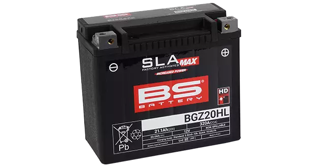 BS Battery BGZ20HL (FA) SLA MAX - Sealed & Activated - BS batteri - 140-300934 - 1