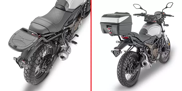 Givi SPEC.RACK VOGE TROF.300AC SCRAMBLER 22 - MC Väskhållare - 322-SR9254 - 1