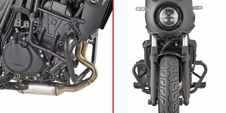 GIVI kraschskydd – Kawasaki Eliminator 500 (2024) - MC Motorbågar - 324-TN4134 - 1