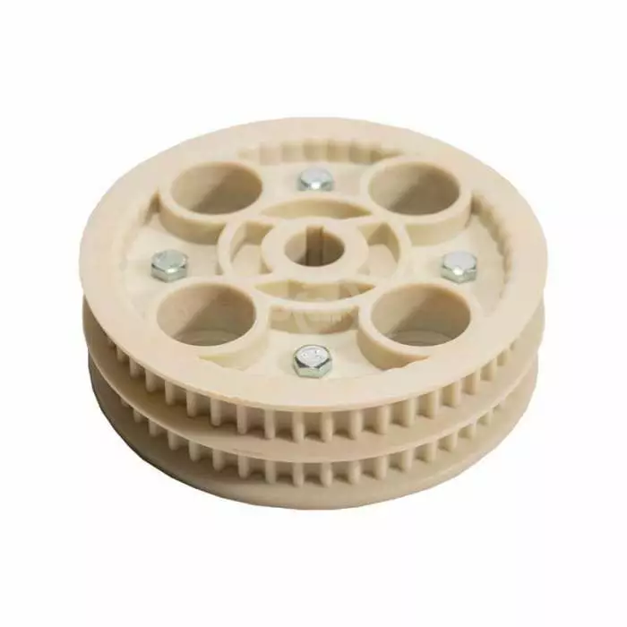 Rotary Kuggremskiva, Ø134mm, Stiga Park 102M, 121M, Villa 85M, 102M - Chassidelar till Stiga - 444-13754 - 1