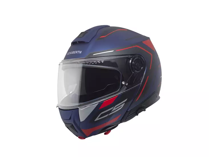 MC hjölm Schuberth C5 Omega, blå - MC öppningsbara och öppna hjälmar - 51-2504 - 1