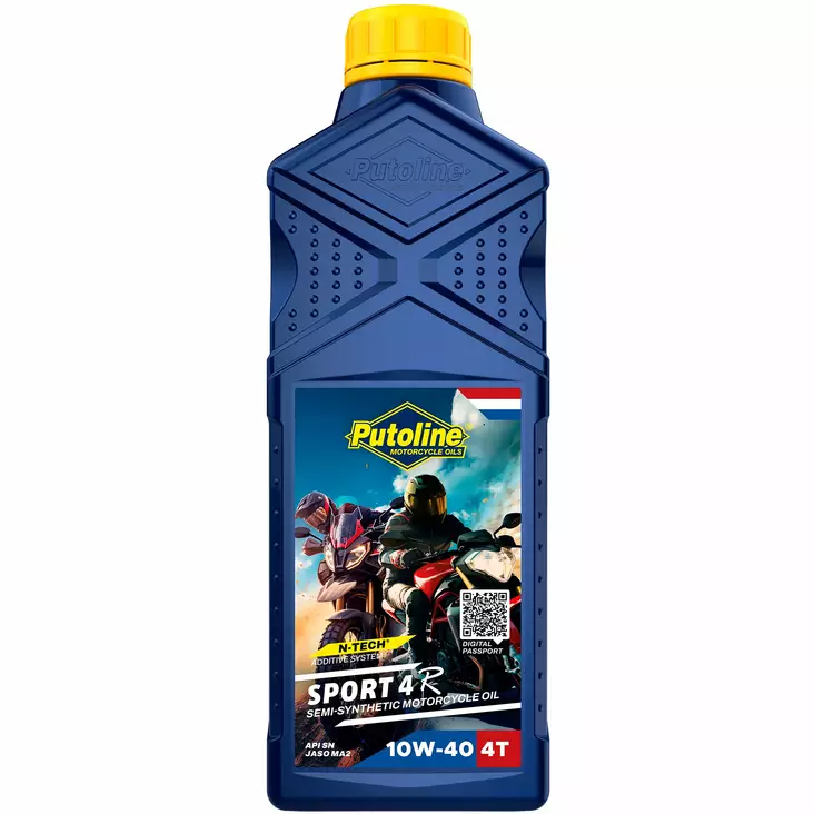 Putoline Sport 4R 10W-40 Motorolja 1L - 4-T Motoroljor - 554-74384 - 1