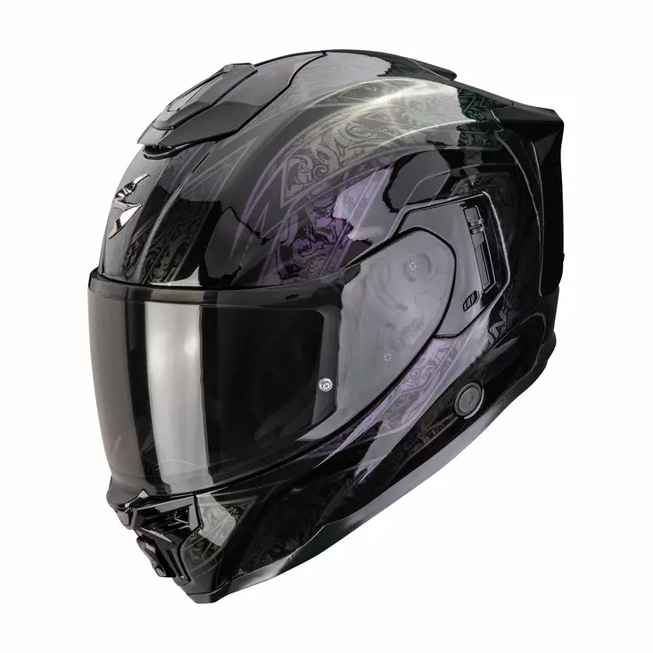 SCORPION hjälm EXO-1500 AIR FANTASY, svart/kameleont - MC integralhjälmar - 649-26114 - 1