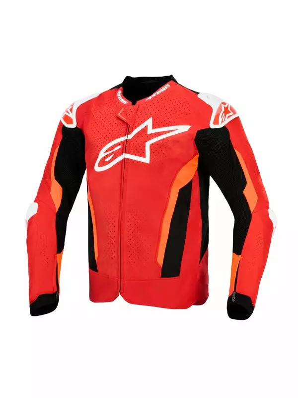 Alpinestars MC-jacka T-GP Air, röd fluo/svart - MC jackor - D528984 - 1