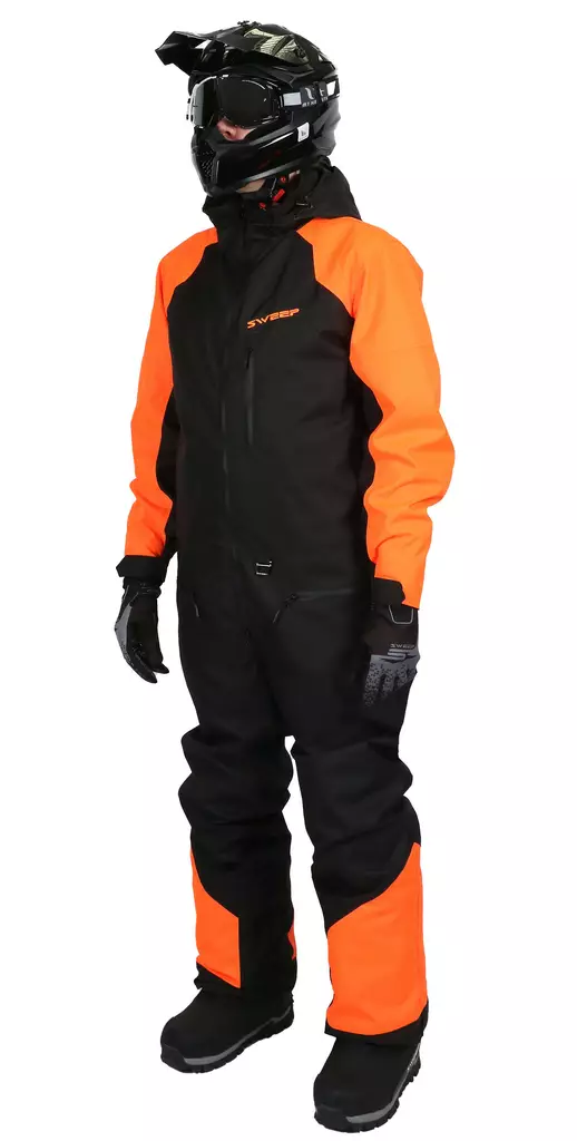 Sweep Vertex Light snöskoteroverall, svart/orange - Skoteroveraller - TSVE-024 - 1