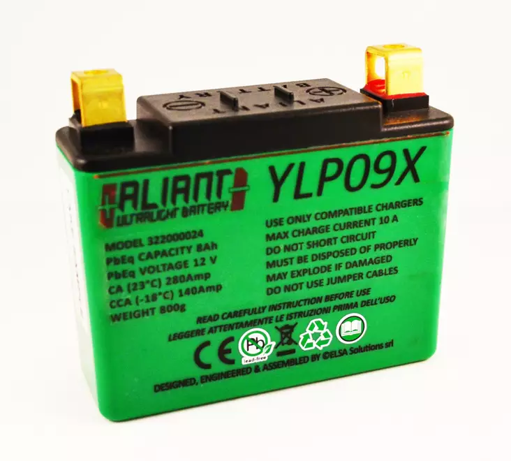 Aliant Ultralight YLP09X lithiumbatteri - Aliant batteri - 14-424 - 1
