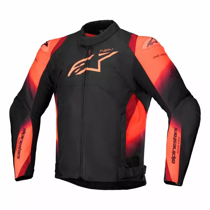 Alpinestars MC-jacka T-SP 1 v2, vattentät, svart/röd - MC jackor - D489274 - 1