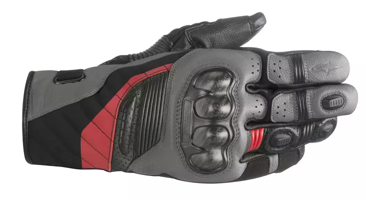 Alpinestars Handske Belize Drystar Svart/Röd - MC handskar - D225444 - 1