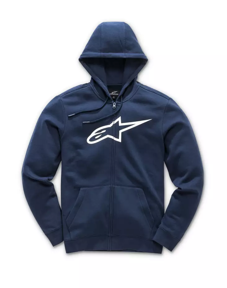 Alpinestars Hoodie Ageless II Blå/Vit - Tröjor och huvtröjor - D436564 - 1