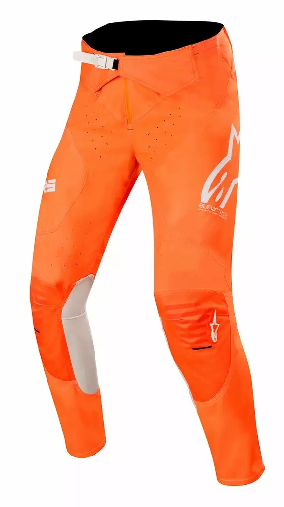 Alpinestars Junior Racer Tech Byxor Orange Flu/Vit/Blå - Barn crossbyxor - D271944 - 1