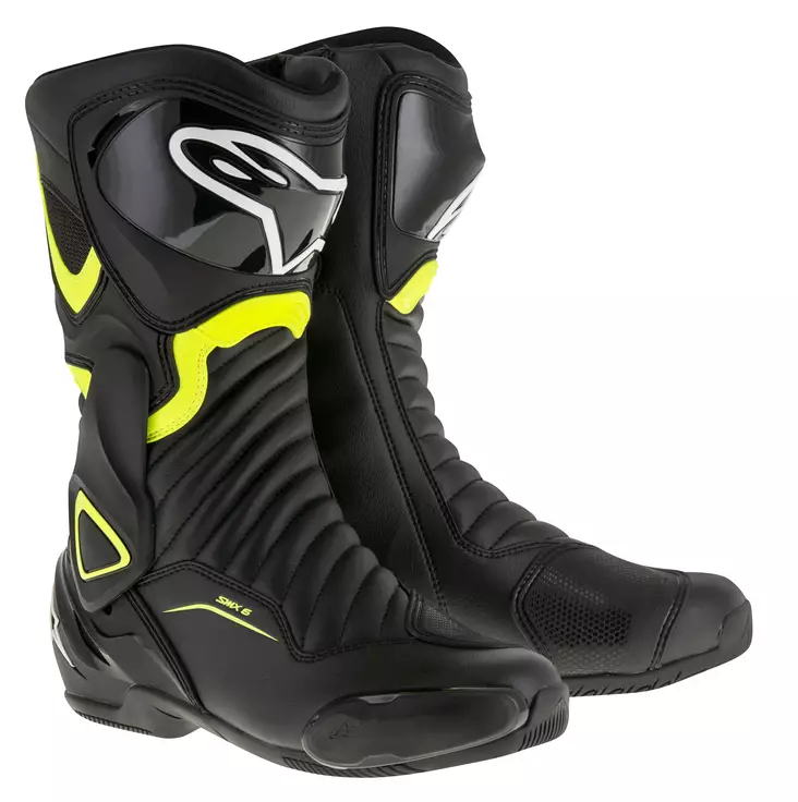 Alpinestars MC-Stövlar SMX-6 V2, svart/gul - MC stövlar och skor - D205684 - 2