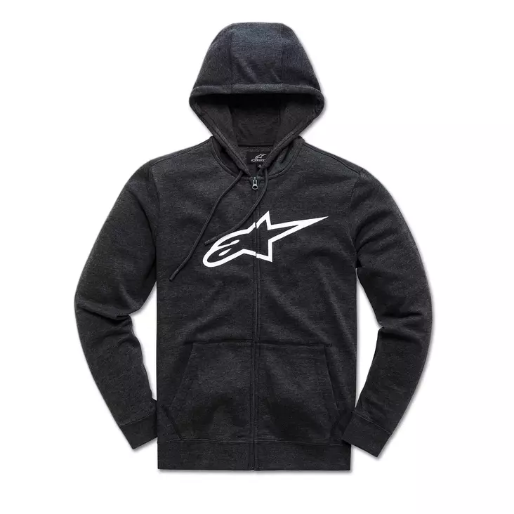 Alpinestars Zip Hoodie Ageless II Svart/Vit - Tröjor och huvtröjor - D436554 - 1