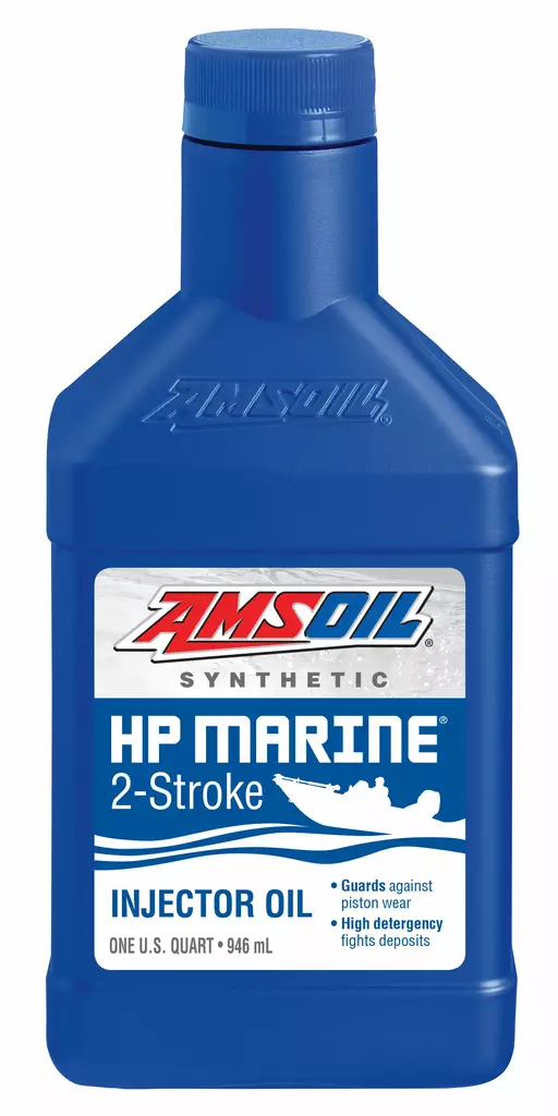 Amsoil HP Marine Synthetic 2-Stroke Oil 3,79L - Marin oljor - 55-654-004 - 1