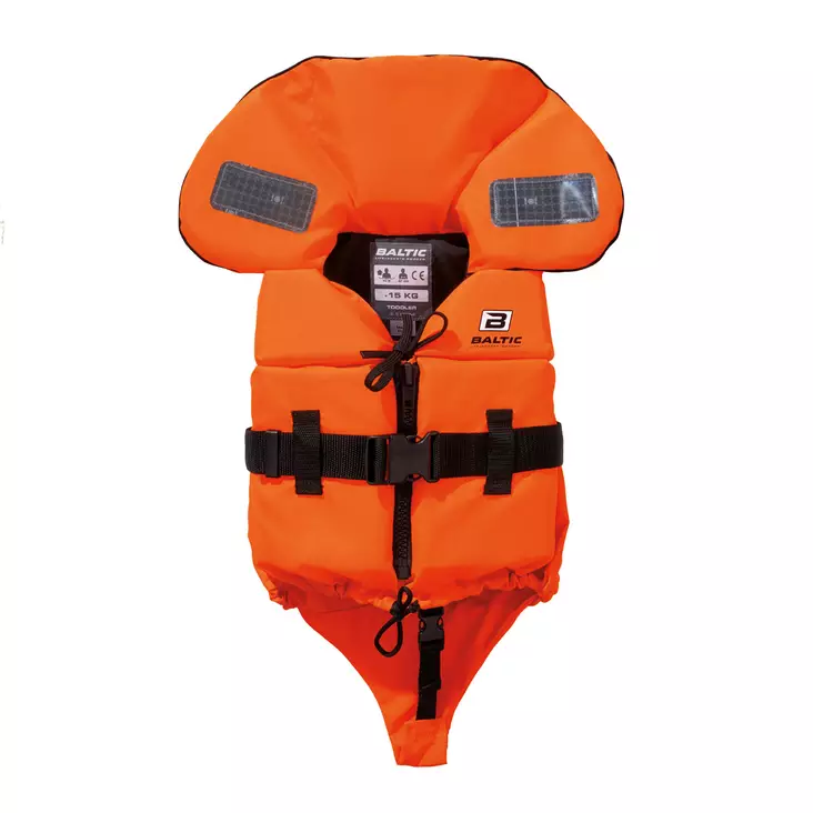 Baltic Split Front 1254 räddningsväst orange Baby 3-15kg - Räddningsvästar 100N - 128-2-1254 - 1