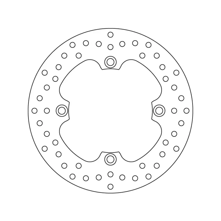 Brembo Bromsskiva Serie Oro - MC Bromsskivor - 232-68B40754 - 1