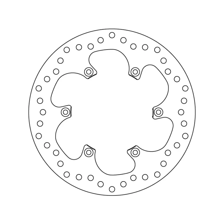 Brembo Bromsskiva Serie Oro - MC Bromsskivor - 232-68B40784 - 1