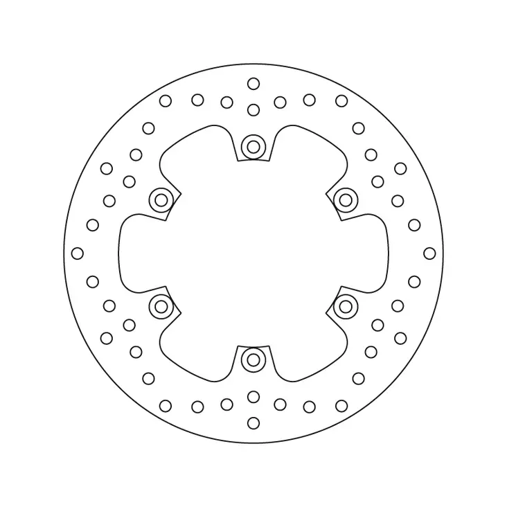 Brembo Bromsskiva Serie Oro - MC Bromsskivor - 232-68B407E4 - 1