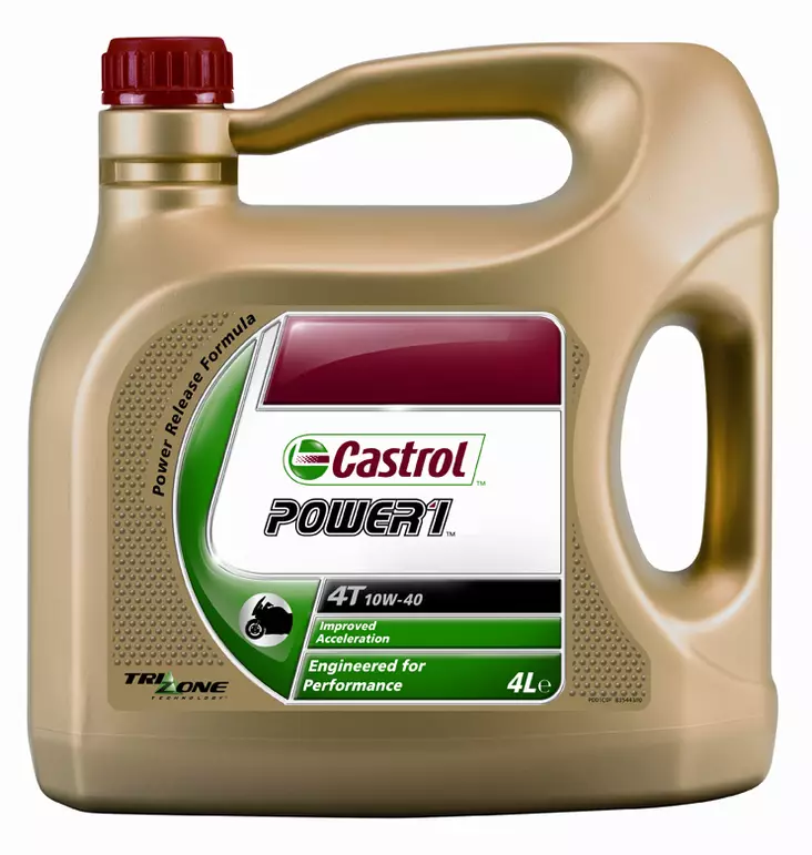 Castrol Power 1 4T 10W-40 GPS 4 L (4) - 4-T Motoroljor - 55-406-004 - 1