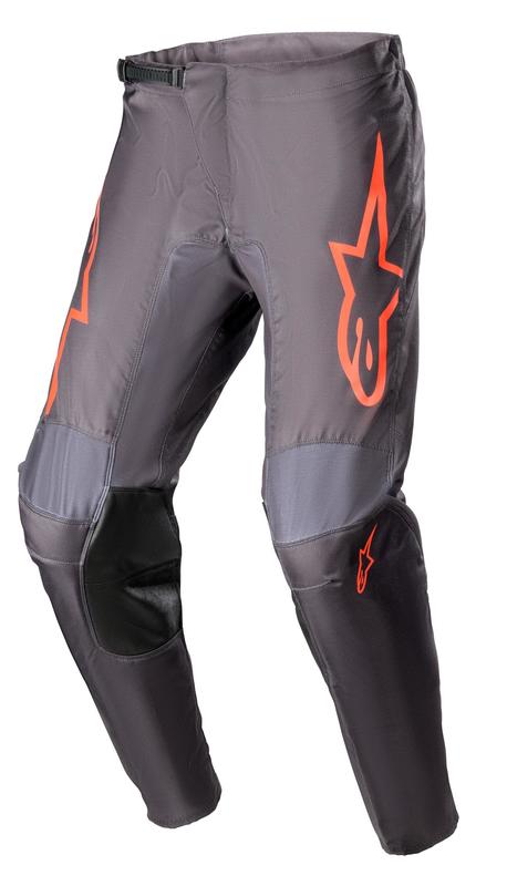 Alpinestars crossbyxa Fluid Lurv Grå/Neon Röd - Crossbyxor - D437914 - 2