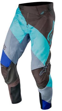Crossbyxa Alpinestars byxor Venom, svart/turkos - Crossbyxor - D247774 - 1