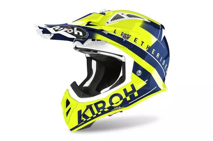 Crosshjälm Airoh Aviator Ace Amaze, blå - Crosshjälmar - 57-230024 - 1